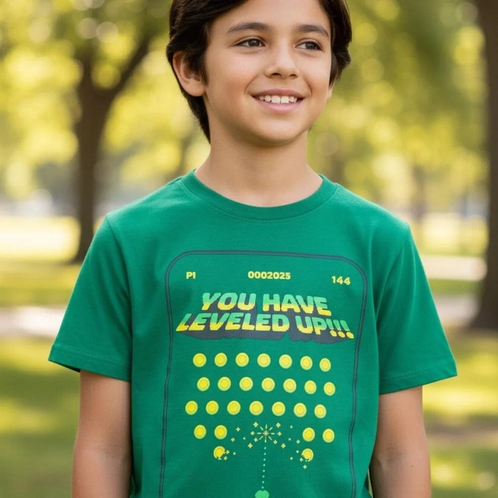 Cat & Jack Green 'You Have Leveled Up' Kids Tee